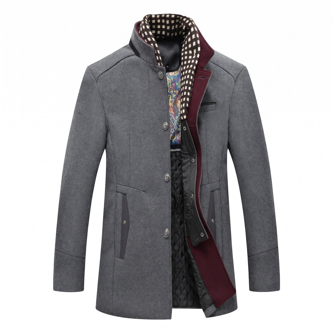 Belvarnock Stand-Collar Car Coat product image 1