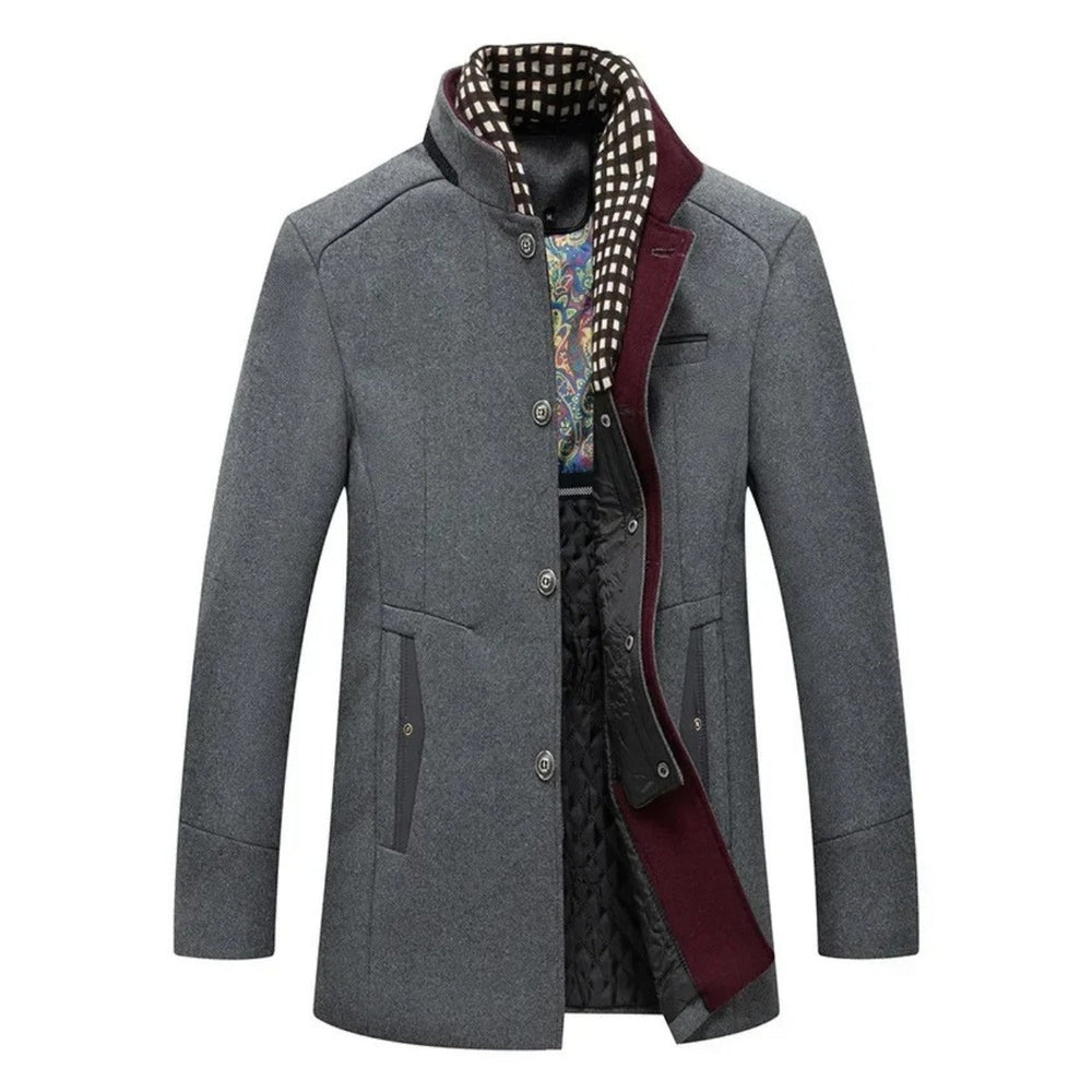 Belvarnock Stand-Collar Car Coat product image 2