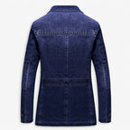 BARON DENIM JACKET (Navy Blue XS) - | Zavonix