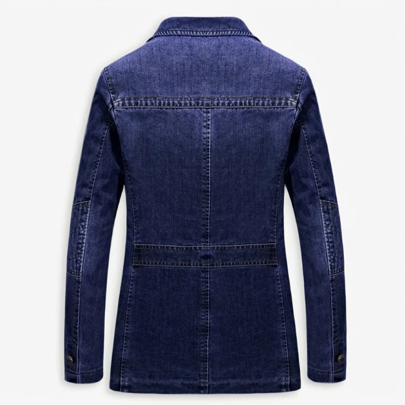 BARON DENIM JACKET (Navy Blue XS) - | Zavonix