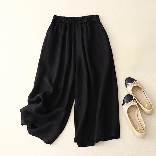 Lioren — Lightweight Linen Wide-Leg Pants for Warm Days