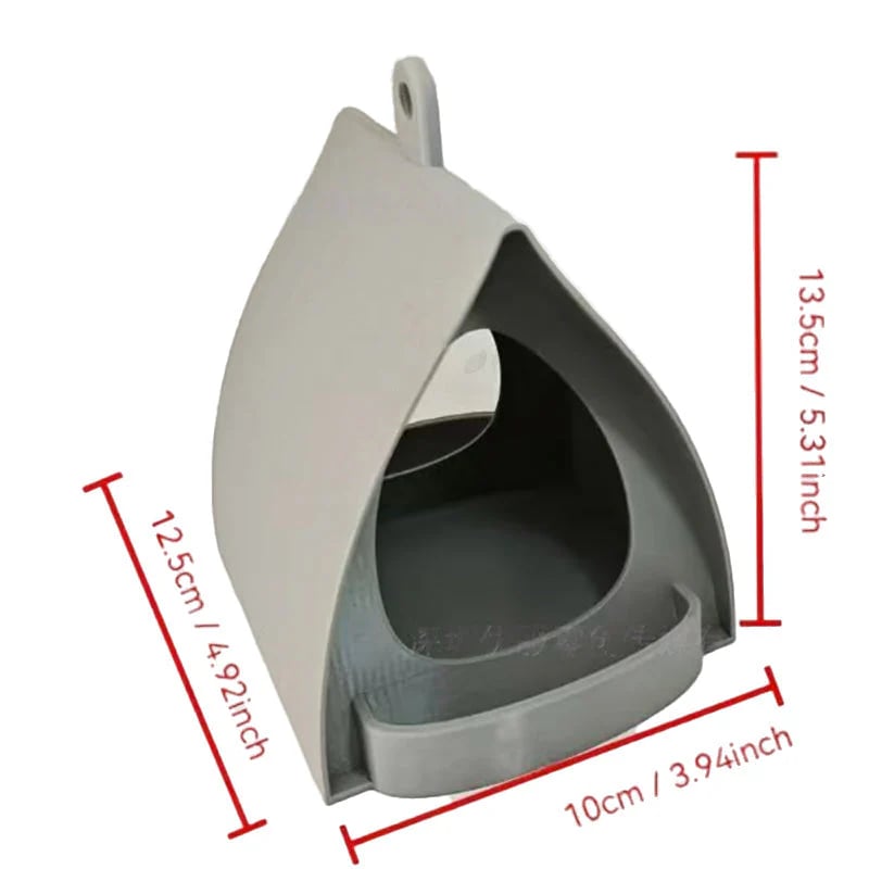 Bird Feeder with Weather-Protective Roof and Durable Plastic Construction | Outdoor Birdwatching Use 4