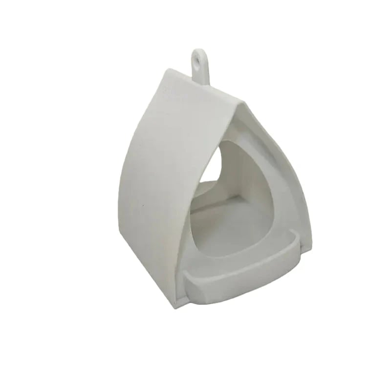 Bird Feeder with Weather-Protective Roof and Durable Plastic Construction | Outdoor Birdwatching Use 7