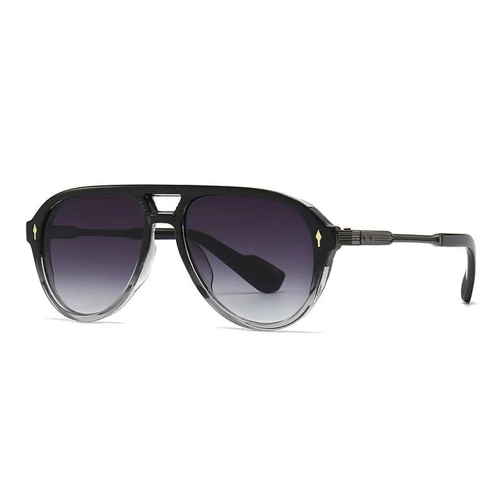 Black Iron Sunglasses (Grey ) - | Zavonix