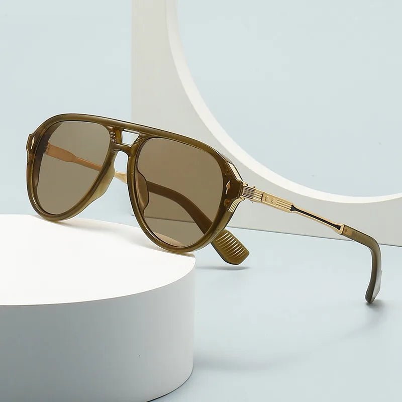 Black Iron Sunglasses (Grey ) - | Zavonix