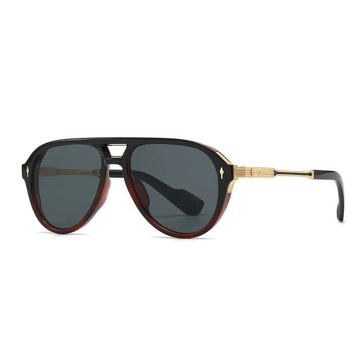 Black Iron Sunglasses (Red ) - | Zavonix