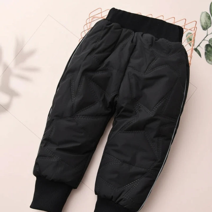 Black quilted kids&