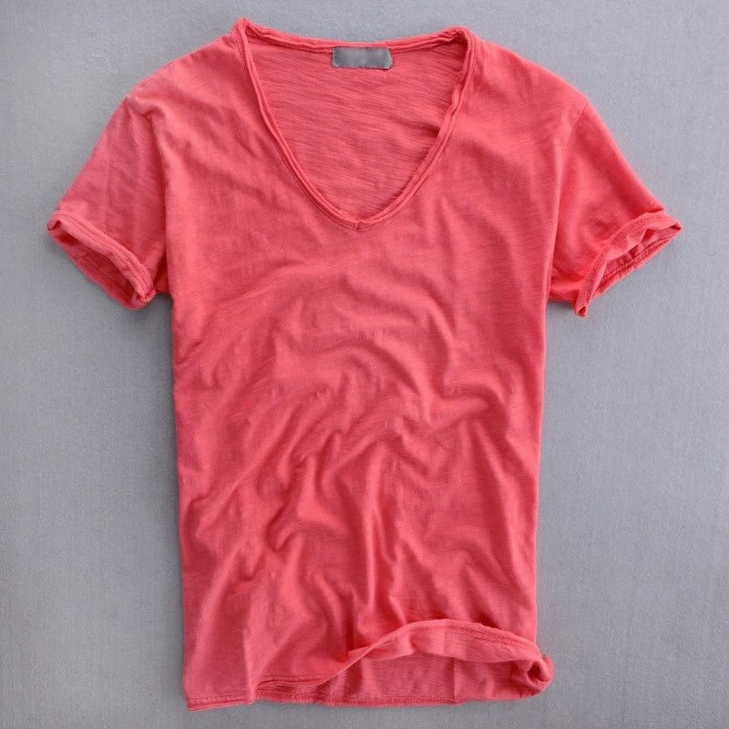 Blanchel Organic Cotton Shirt (Red S) - | Zavonix