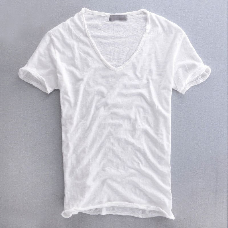 Blanchel Organic Cotton Shirt (White S) - | Zavonix