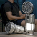 BlazeBreeze™ — Command Your Comfort and Power Wherever Life Takes You (Gray ) - Portable fan | Zavonix