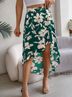 Bloomville Botanica Skirt (Green S) - | Zavonix
