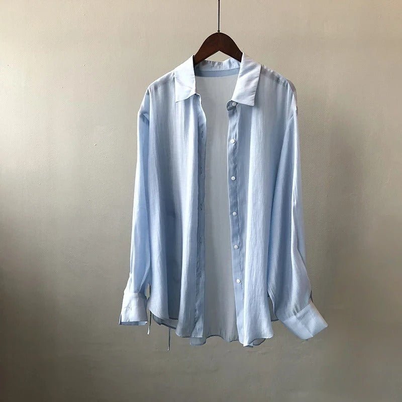 BlouseJNEDU™ — Feel Unstoppable Confidence Wrapped in Silky Softness - Zavonix
