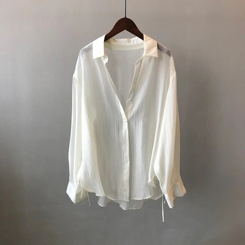 BlouseJNEDU™ — Feel Unstoppable Confidence Wrapped in Silky Softness - Zavonix