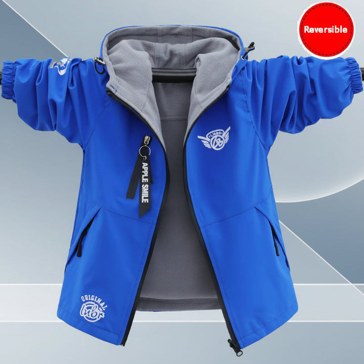 Blue reversible kids&