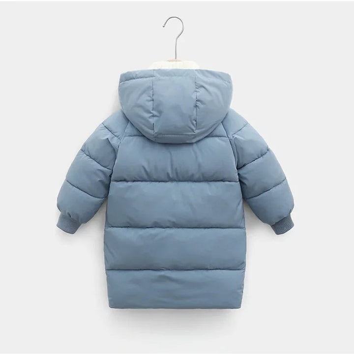 Back of a blue kids&
