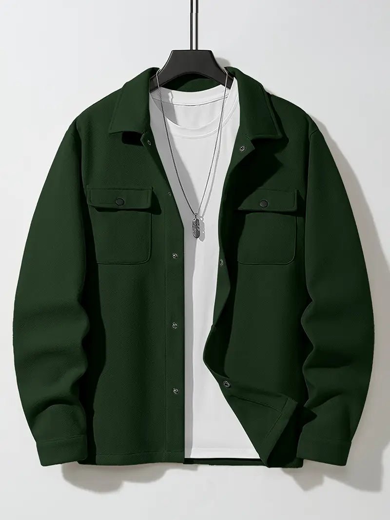 Blue Shore Jacket (Army Green XS) - | Zavonix
