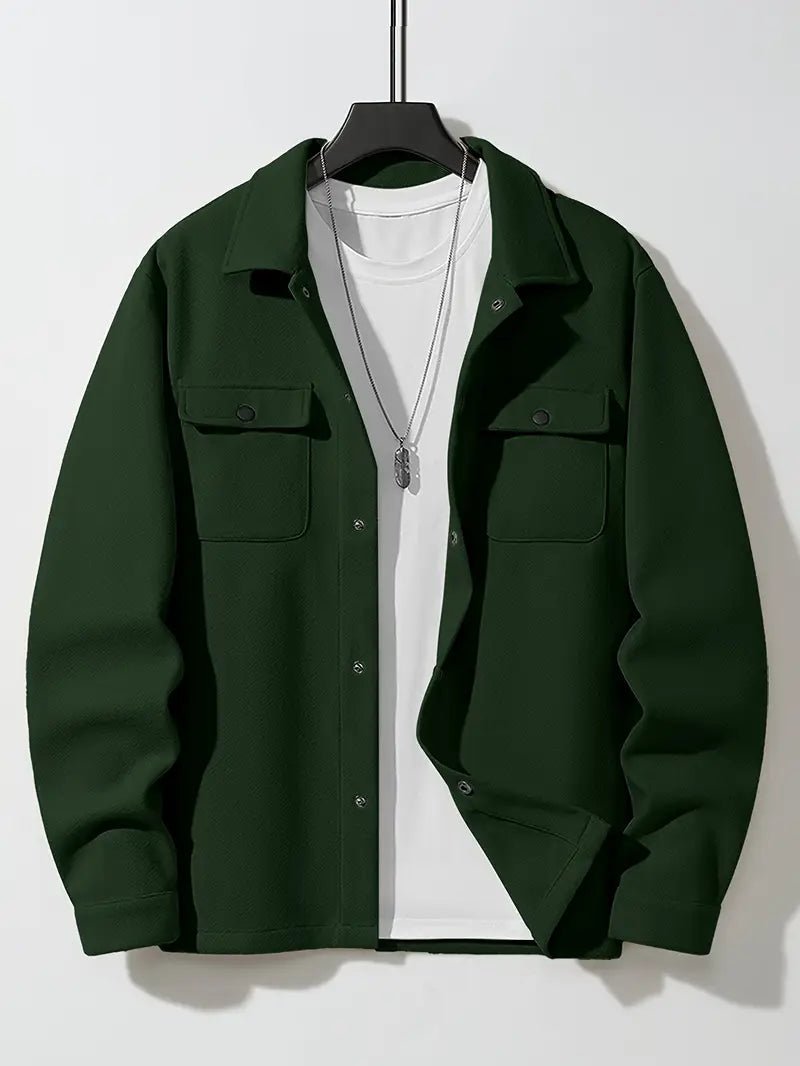 Blue Shore Jacket (Army Green XS) - | Zavonix