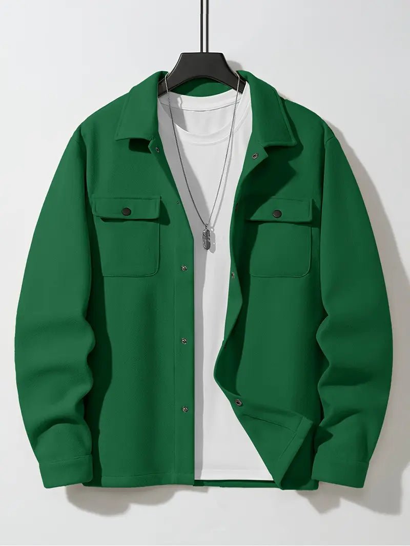 Blue Shore Jacket (Army Green XS) - | Zavonix