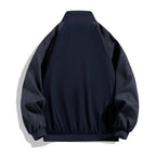 "Bomber Icon" Bomber Jacket (Dark Blue XS) - | Zavonix