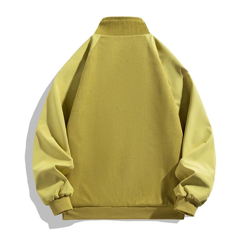 "Bomber Icon" Bomber Jacket (Yellow XS) - | Zavonix