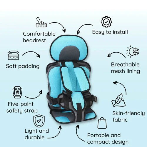 Bouncy Lift Booster Seat | Portable, Foldable Design 4