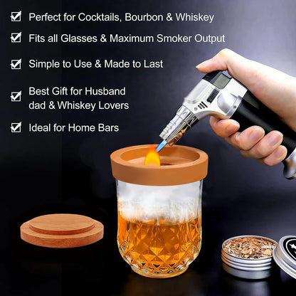Kit de Cóctel de Bourbon | Juego de 8 Sabores para Infusión de Old Fashioned
