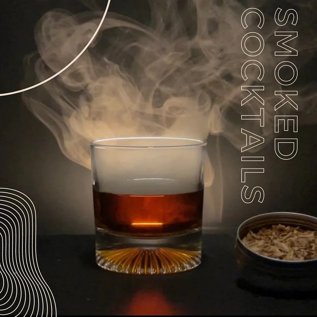 Kit de Cóctel de Bourbon | Juego de 8 Sabores para Infusión de Old Fashioned