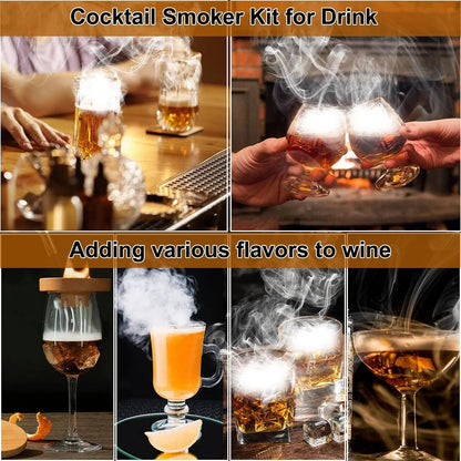 Kit de Cóctel de Bourbon | Juego de 8 Sabores para Infusión de Old Fashioned
