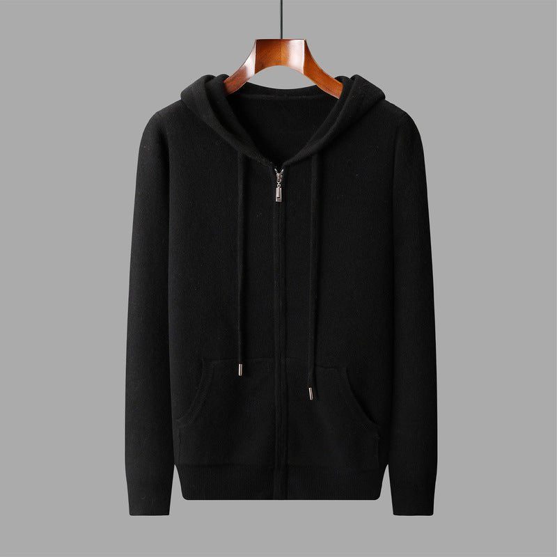 BRADFORD™ CASHMERE SWEATSHIRT (Black XS) - | Zavonix