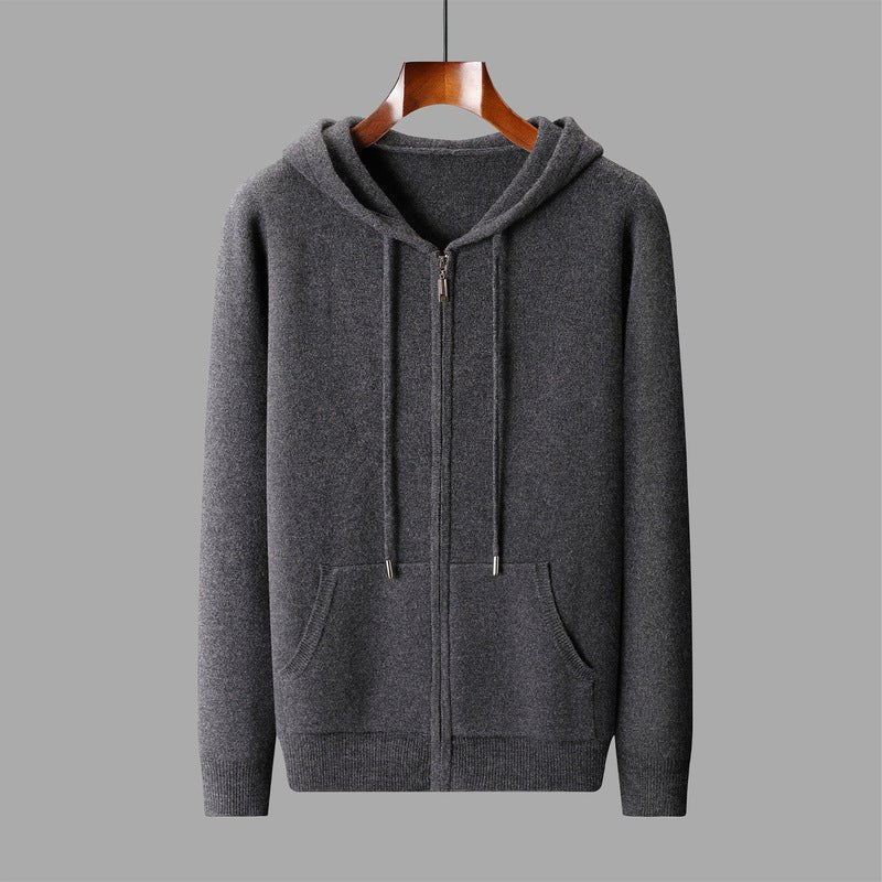 BRADFORD™ CASHMERE SWEATSHIRT (Black XS) - | Zavonix