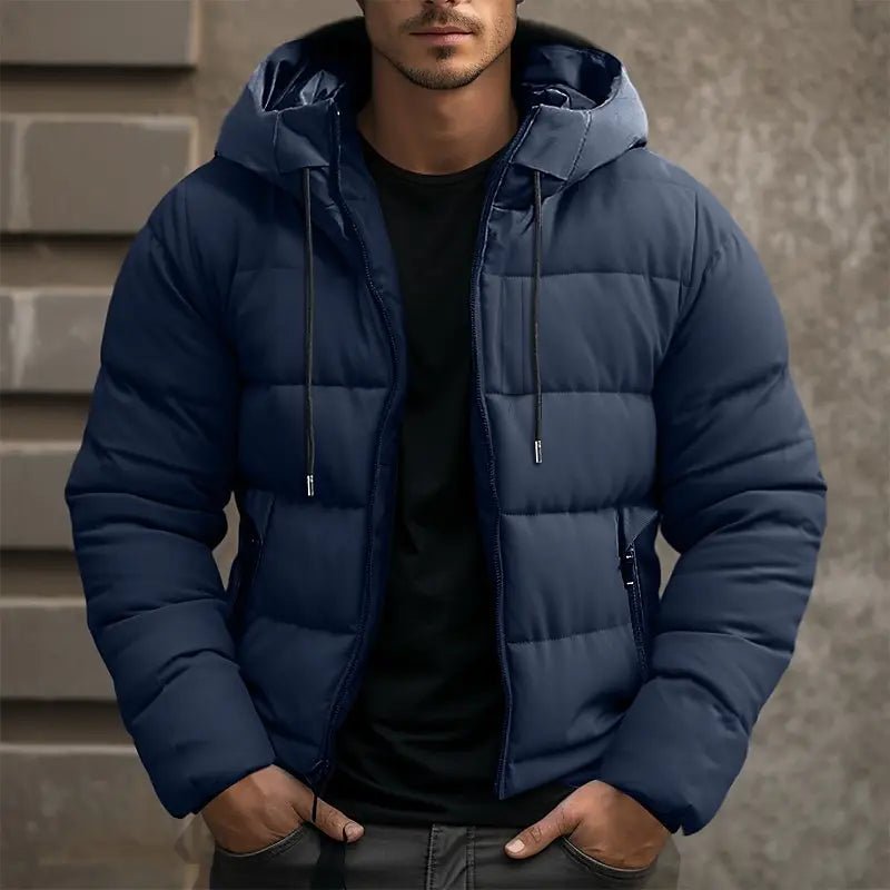 Bram Men's Winter Jacket | Insulated Hooded Design 1
