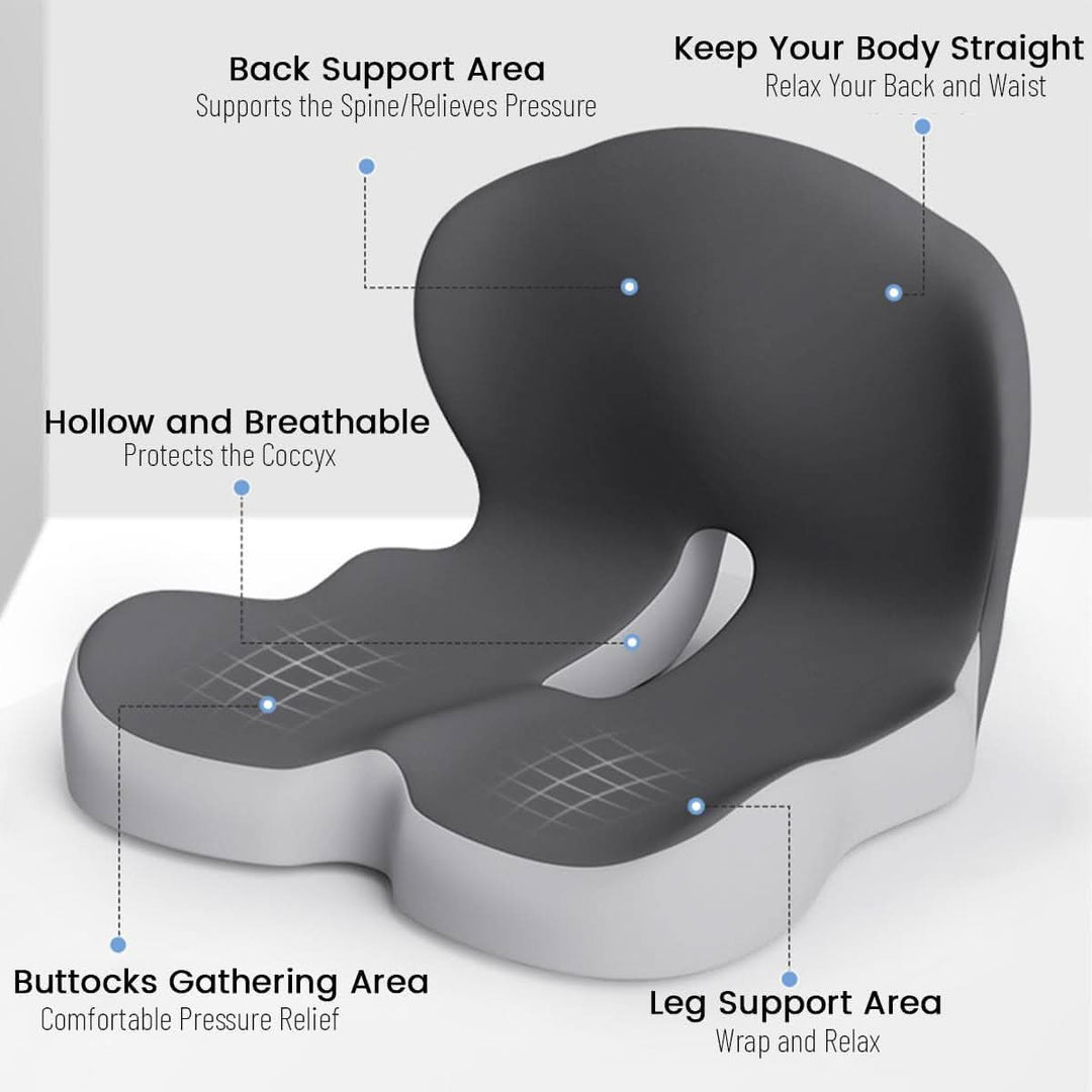 Breeze Ergonomic Cushion | Lumbar Support, Non-Slip 6