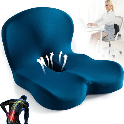 Breeze Ergonomic Cushion | Lumbar Support, Non-Slip 0