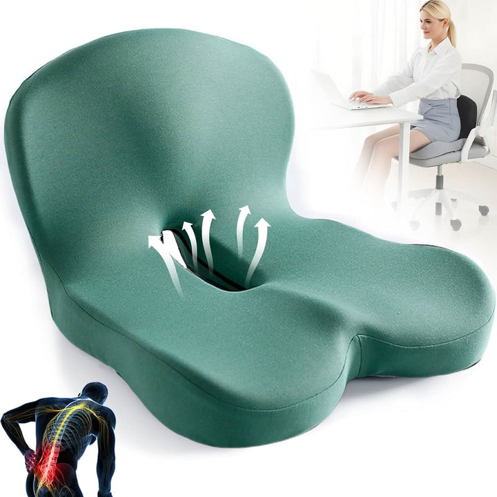 Breeze Ergonomic Cushion | Lumbar Support, Non-Slip 12