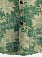 Breeze Haven — Men's Lightweight Casual Hawaiian Shirt for Summer (S ) - | Zavonix