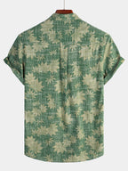 Breeze Haven — Men's Lightweight Casual Hawaiian Shirt for Summer (S ) - | Zavonix