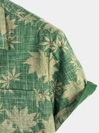 Breeze Haven — Men's Lightweight Casual Hawaiian Shirt for Summer (S ) - | Zavonix