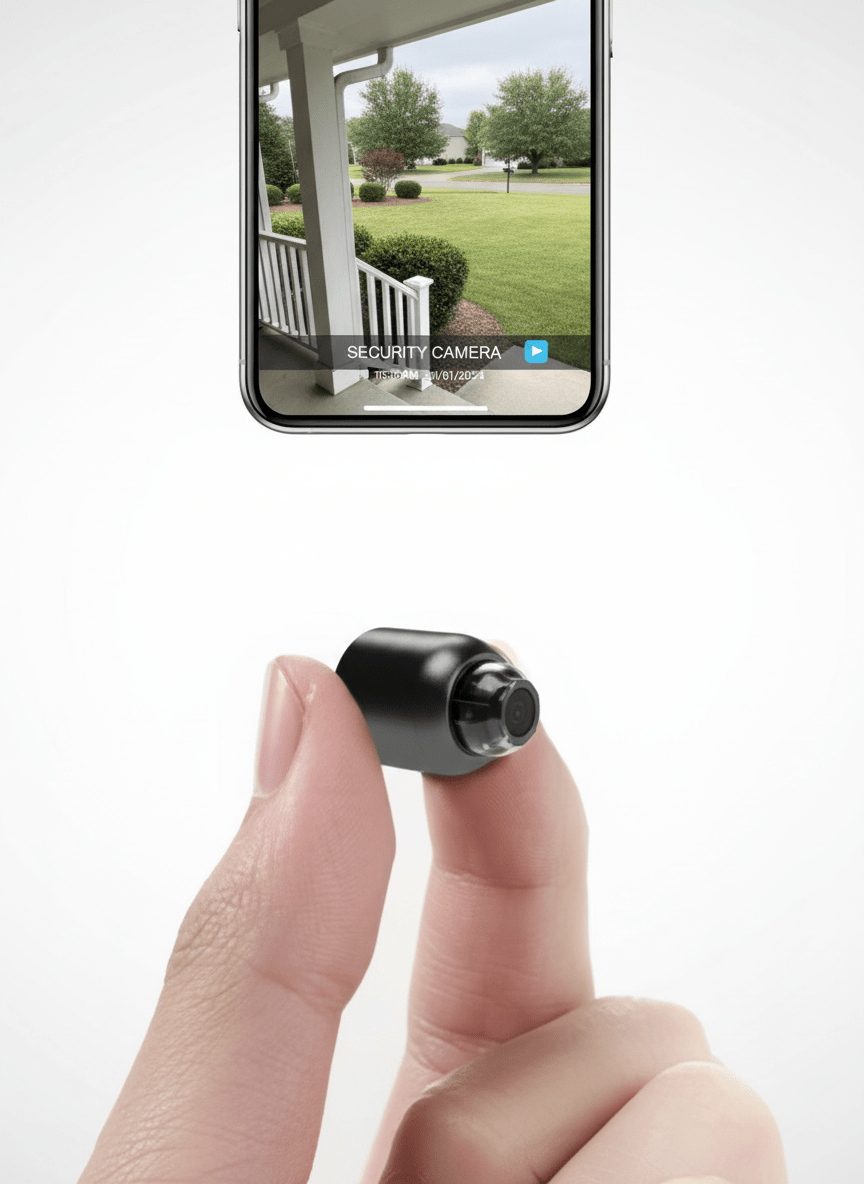 Breeze Mini Security Camera System | 1080P HD, Wireless, Night Vision 0