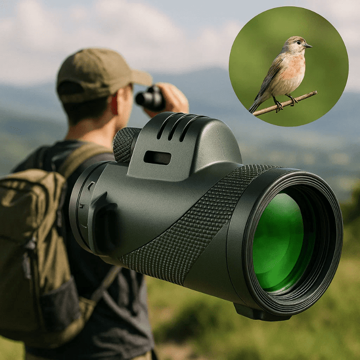 Breeze Monocular | 600x Ultra-Zoom, HD Lens 0
