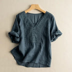 BreezEase Blouse™ — Feel Fresh, Flawless, and Fierce All Day Long (Pink XS) - | Zavonix
