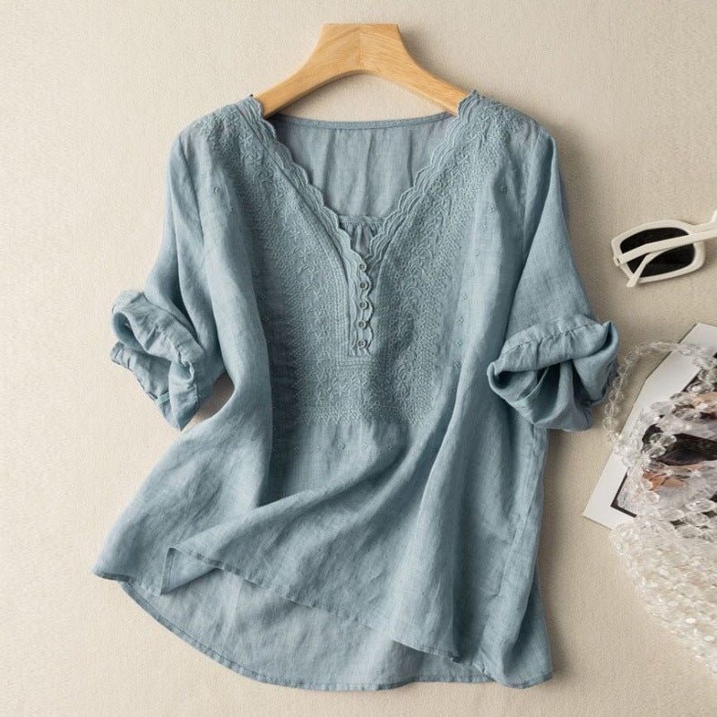 BreezEase Blouse™ — Feel Fresh, Flawless, and Fierce All Day Long - Zavonix