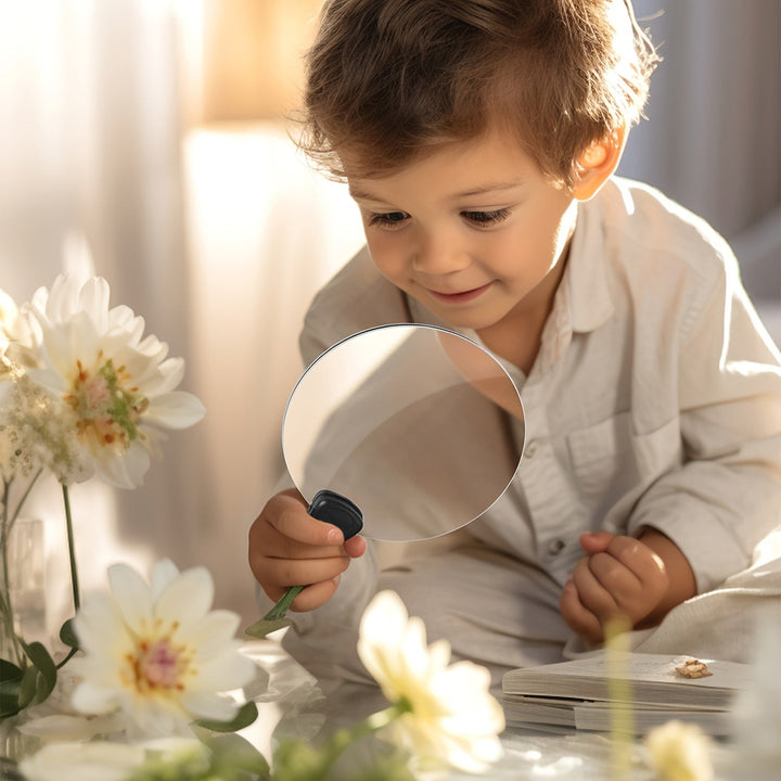 BreezeLift Magnifying Glass | 5X Hands-Free Magnifier for Reading and Crafting 3