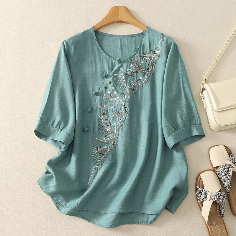 Breezeline Blouse™ — Feel Fresh, Look Stunning, Own Every Moment - Zavonix