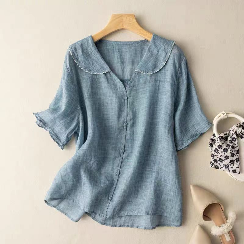 BreezeLuxe™ Blouse — Feel Weightless Confidence That Turns Every Head - Zavonix