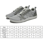 BreezeStride Mens Breathable Mesh Shoes — Lightweight Comfort with Wide Toe Box (Blue 37) - | Zavonix