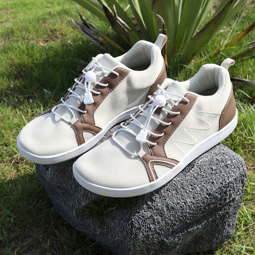 BreezeStride Mens Breathable Mesh Shoes — Lightweight Comfort with Wide Toe Box - Zavonix