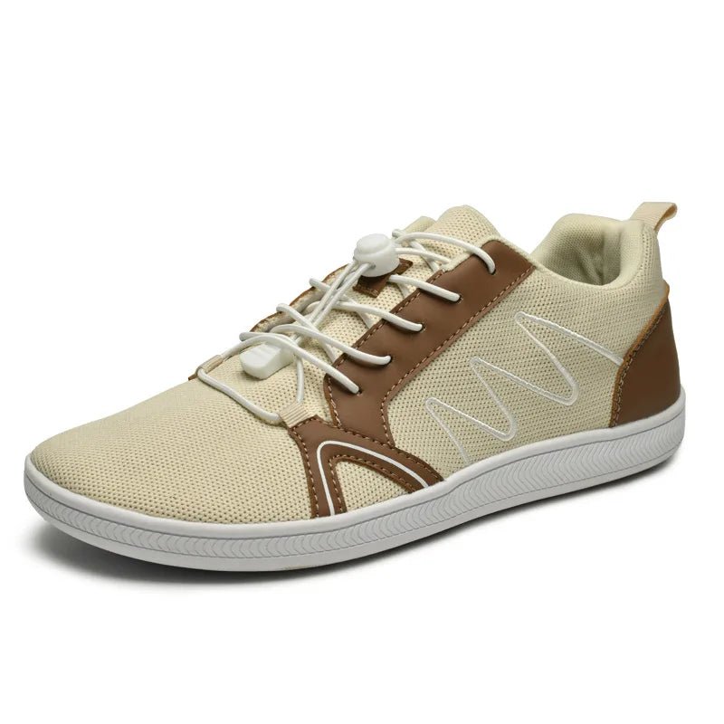 BreezeStride Mens Breathable Mesh Shoes — Lightweight Comfort with Wide Toe Box - Zavonix
