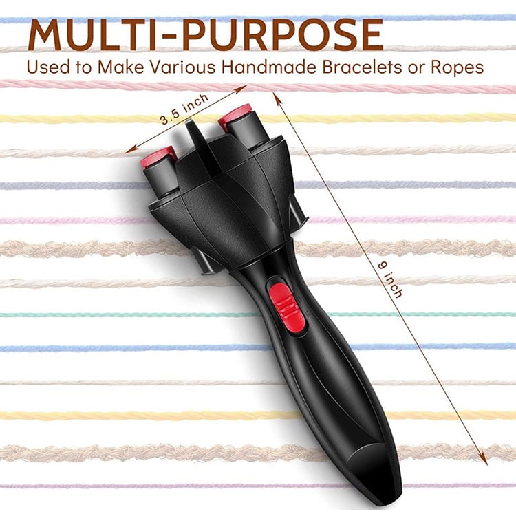 Breezy Hair Braider | 360-Degree Rotating Design, User-Friendly