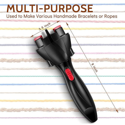 Breezy Hair Braider | 360-Degree Rotating Design, User-Friendly