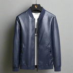 "Brentford" Plant - Based Leather Jacket (Brown XS) - | Zavonix